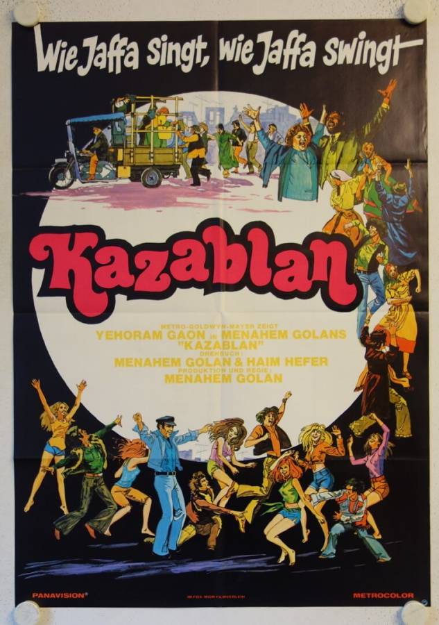 Kazablan originales deutsches Filmplakat